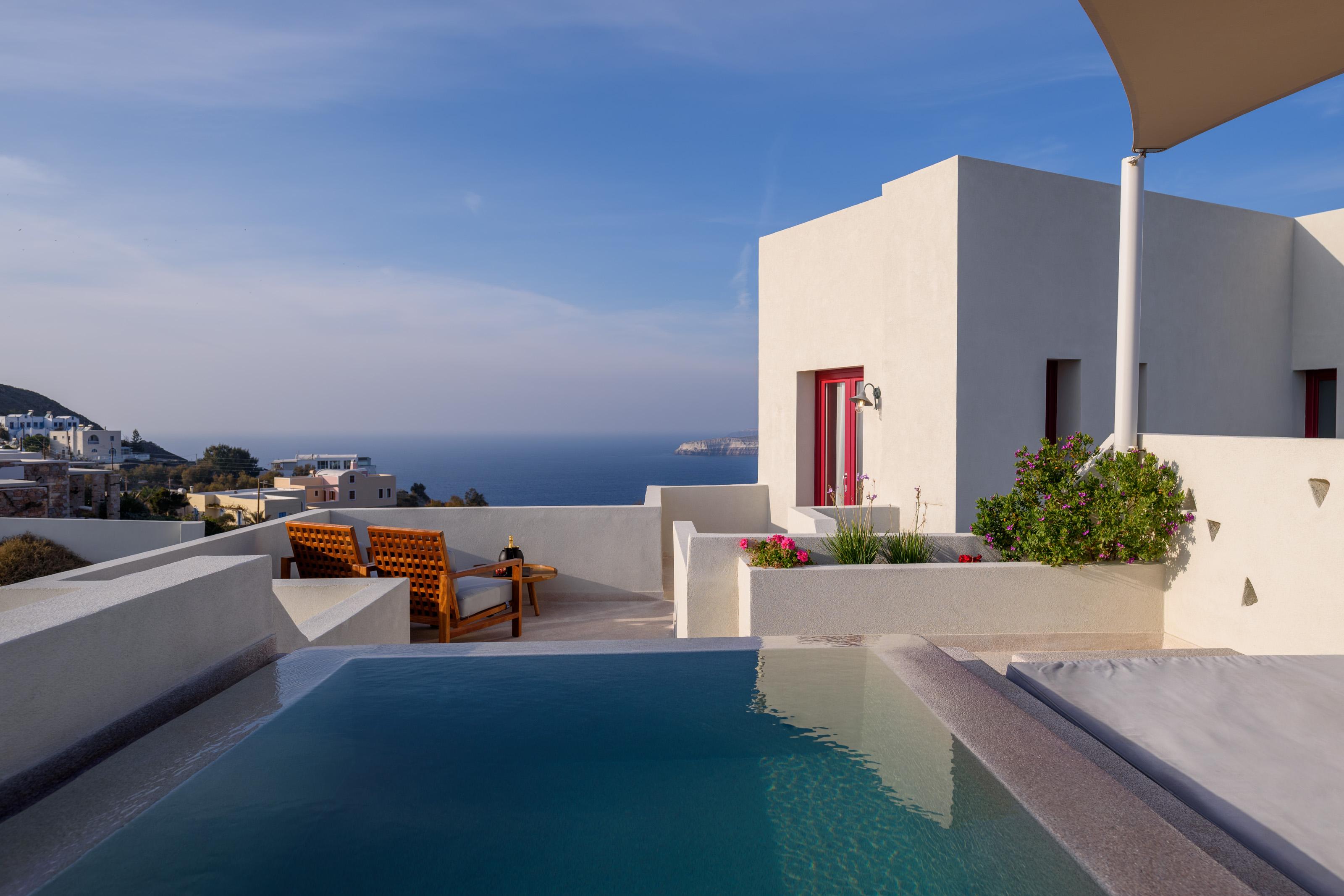 Potnia Theron Suites Akrotírion Dış mekan fotoğraf